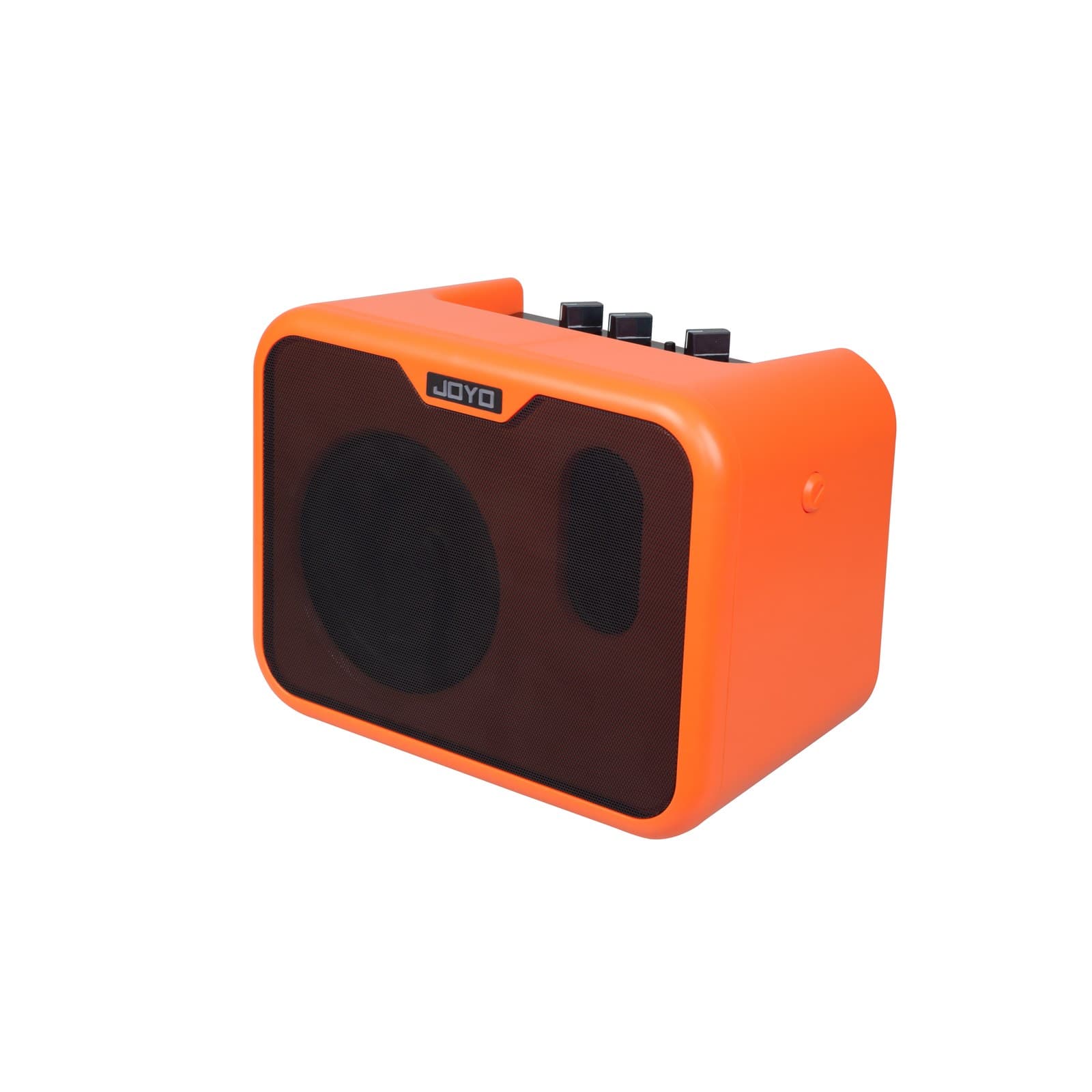 JOYO Mini Portable Acoustic Guitar Amplifier Speaker Switchable Normal/ Bright Dual Channel 10W Amp, Orange