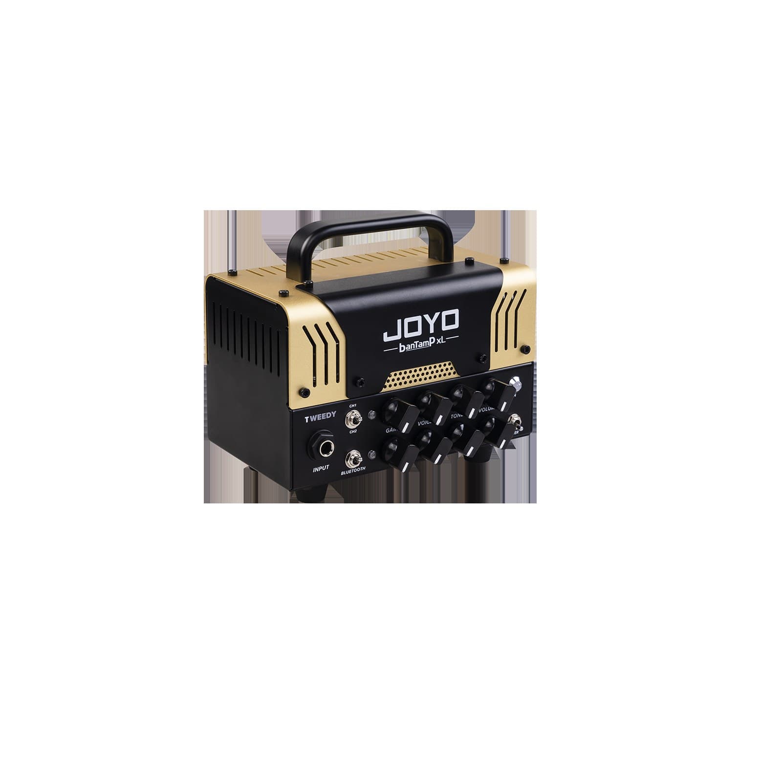 JOYO Tweedy BanTamp XL Series Mini Guitar Amplifier Head 20 Watt Amp with Bluetooth for Electric Guitar, Copper
