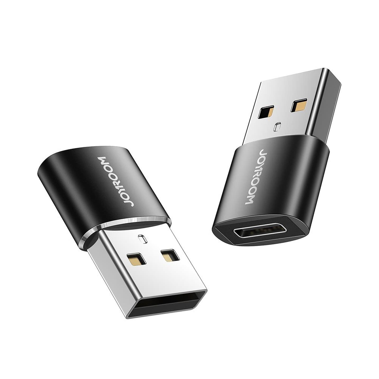 Joyroom USB C Female to USB Male Adapter 2 Pack, Type C to USB A Converter Charger Cable Adapter