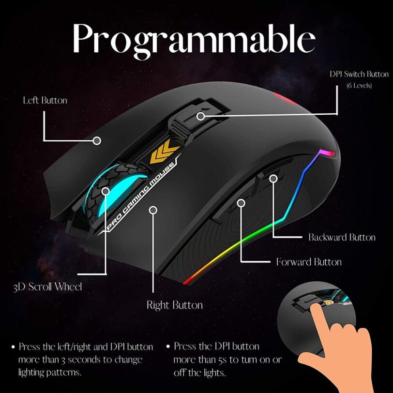 HP G360 Customisable Gaming Mouse 04 1