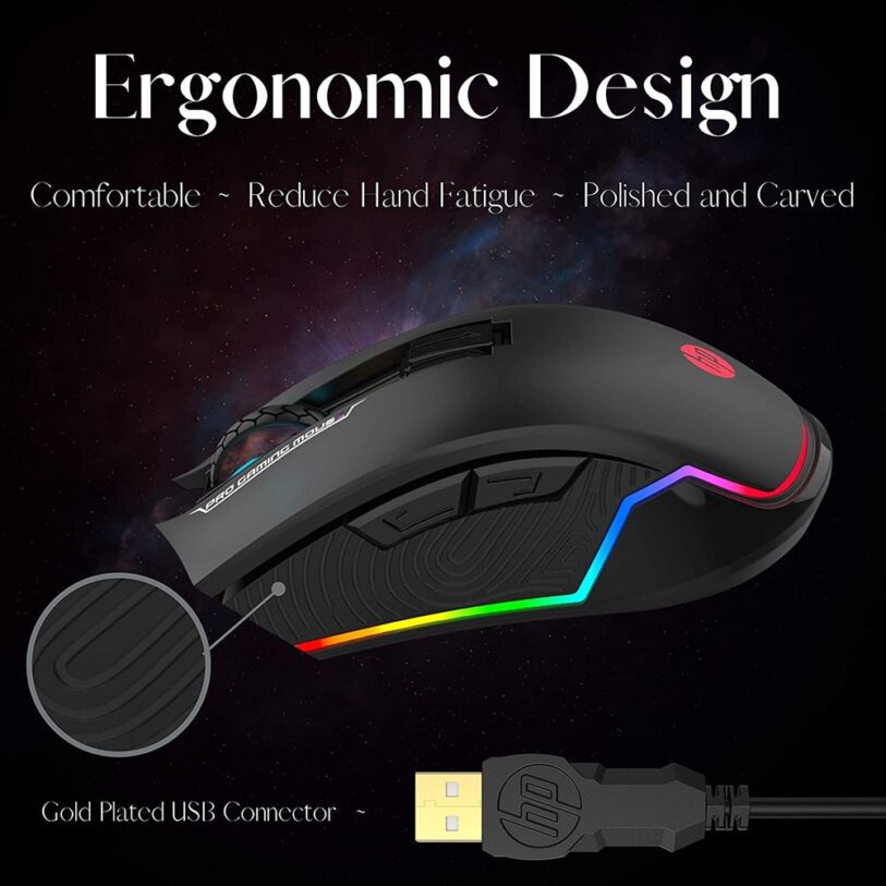HP G360 Customisable Gaming Mouse 06