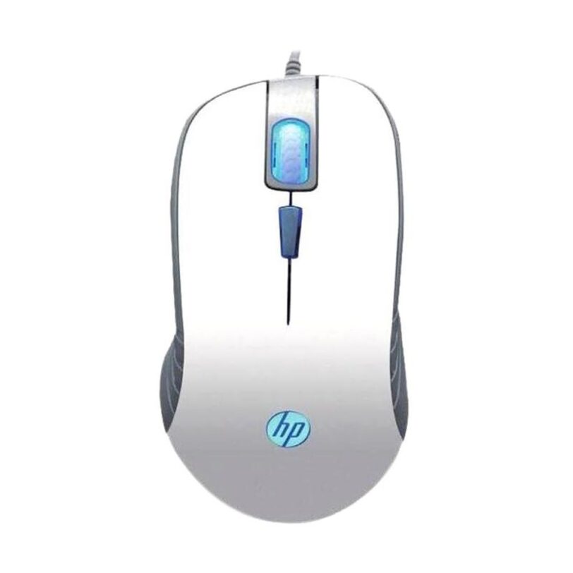 HP G100 White Gaming Mouse