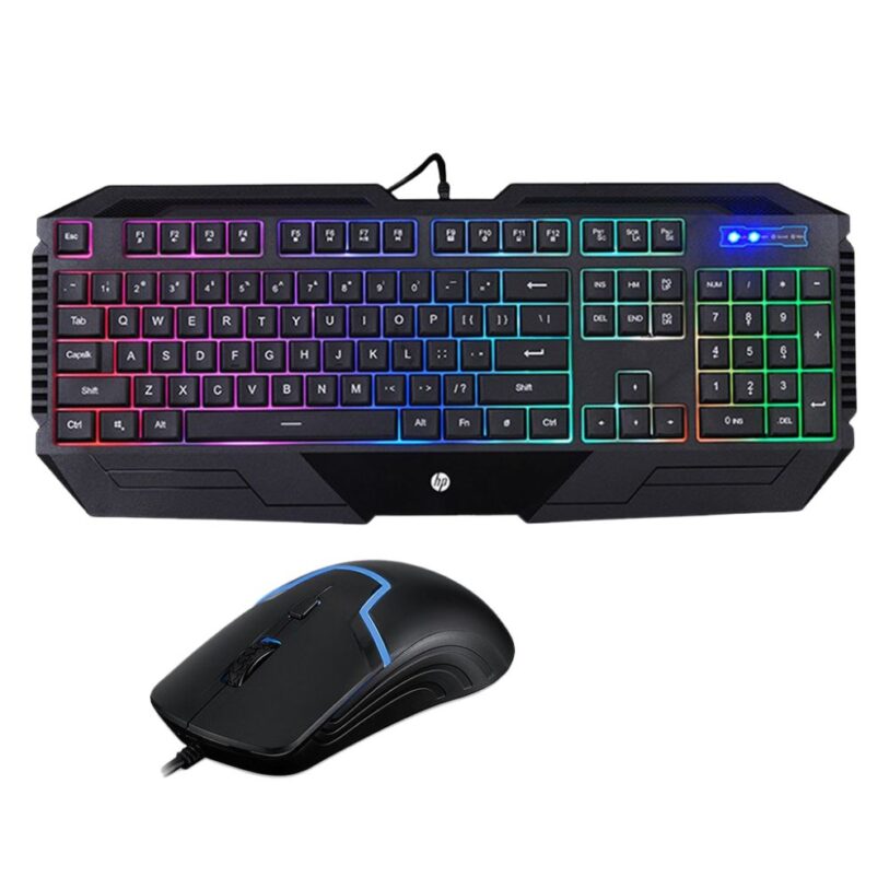 HP GK1100 USB Wired Gaming Keyboard And Mouse Combo 2