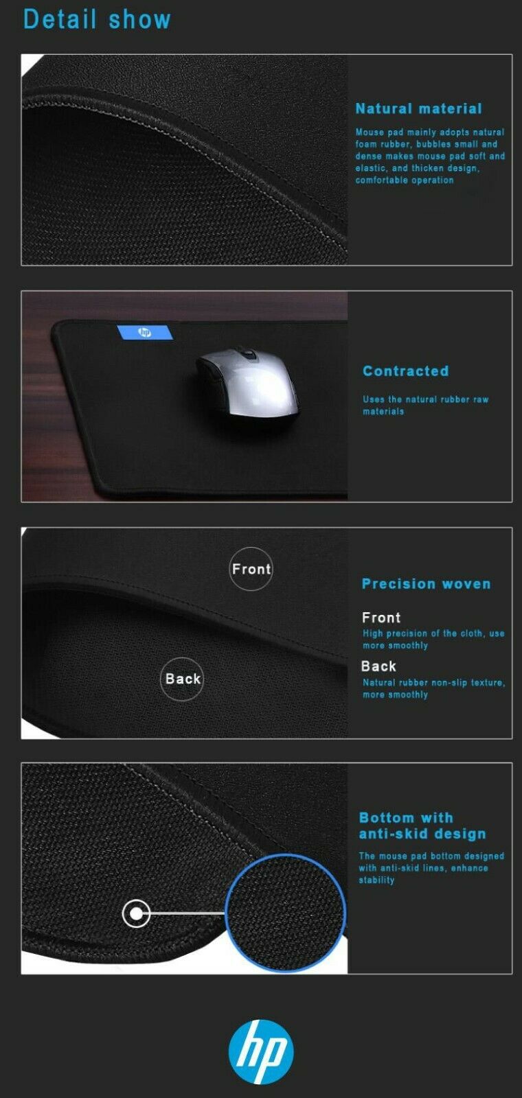 HP Gaming Mouse Pad Detail 06