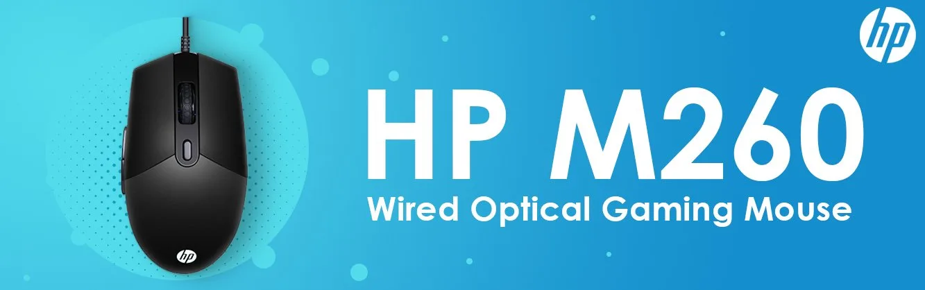 HP M260 Wired Optical RGB Gaming Mouse Detail 01