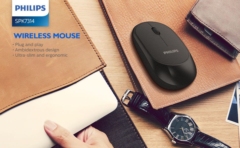 - Plug and play - Ambidextrous design - Ultra-slim and ergonomic