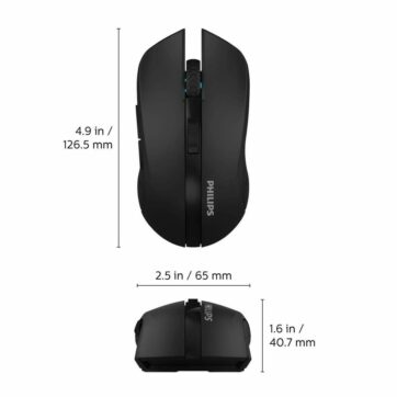 Philips SPK9313 Wired Gaming Mouse with Ambiglow Detail 05