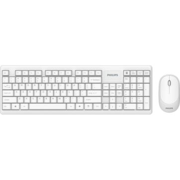 Philips SPT6314 Compact Wreless Keyboard and Mouse White 02