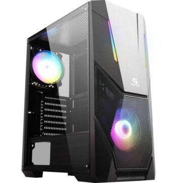 Fortrek BlackHawk Mid Tower RGB ATX Case 01