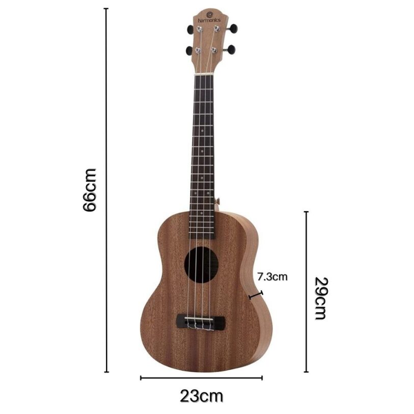 Harmonics UK 30 Tenor Ukulele measurements