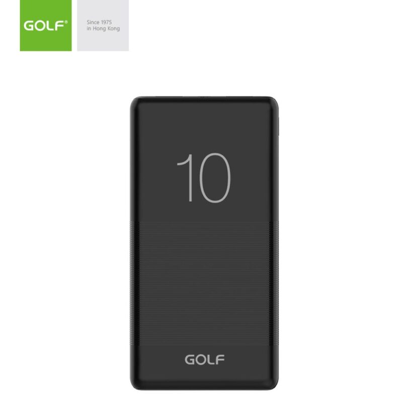 Golf PB G80 Fast Charge Portable Power Bank Black and White 9 1