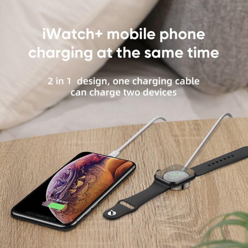 Joyroom S IW002S 2 in 1 iPhone and iWatch Wireless Charger 4