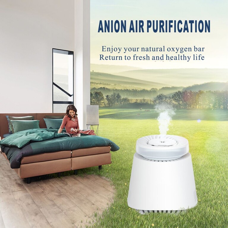 K9 Air Humidifier Indoor Air Purifier White 17 3