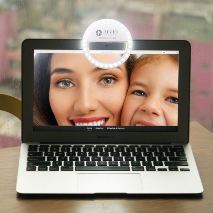 Maro X409 Portable Clip on Selfie Ring Light 2