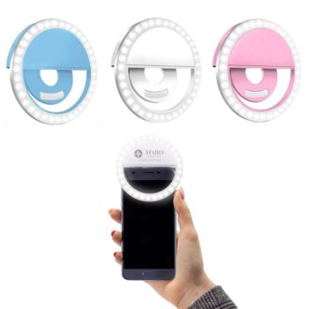 Maro X409 Portable Clip on Selfie Ring Light