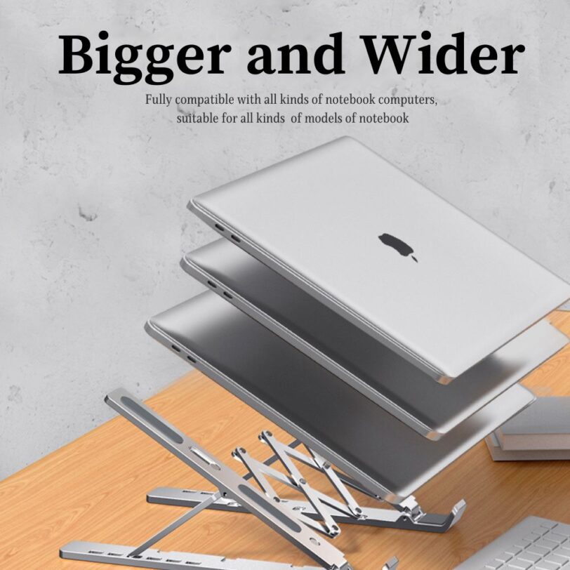 Foldable Aluminum Laptop Stand LS 501S 06