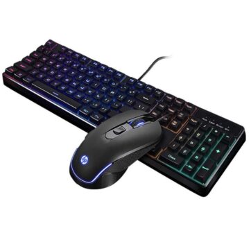 HP KM200 Wired Gaming Keyboard and Mouse Combo 1