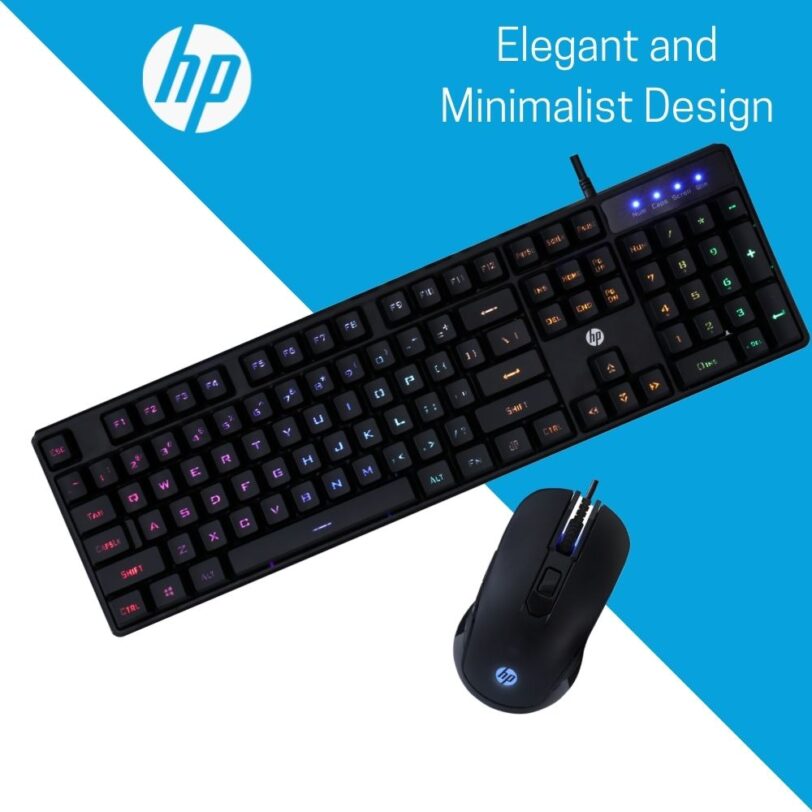 HP KM200 Wired Gaming Keyboard and Mouse Combo 4