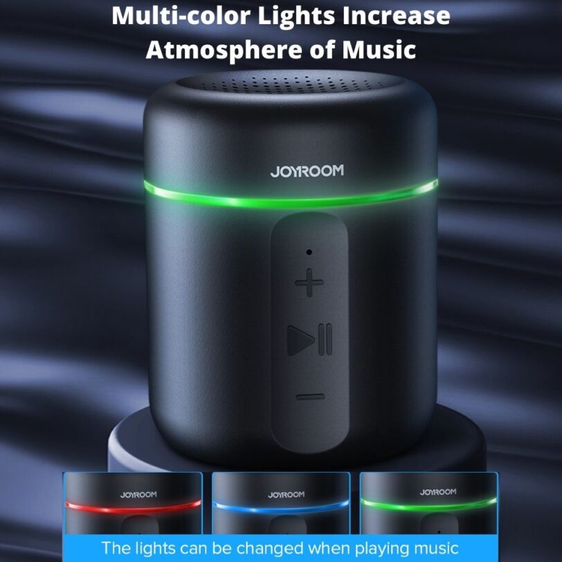 Joyroom JR ML02 Wireless speaker black 9 1
