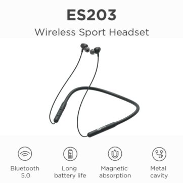 Lecoo ES203 Wireless In ear headphones neck hanging with magnetic 13