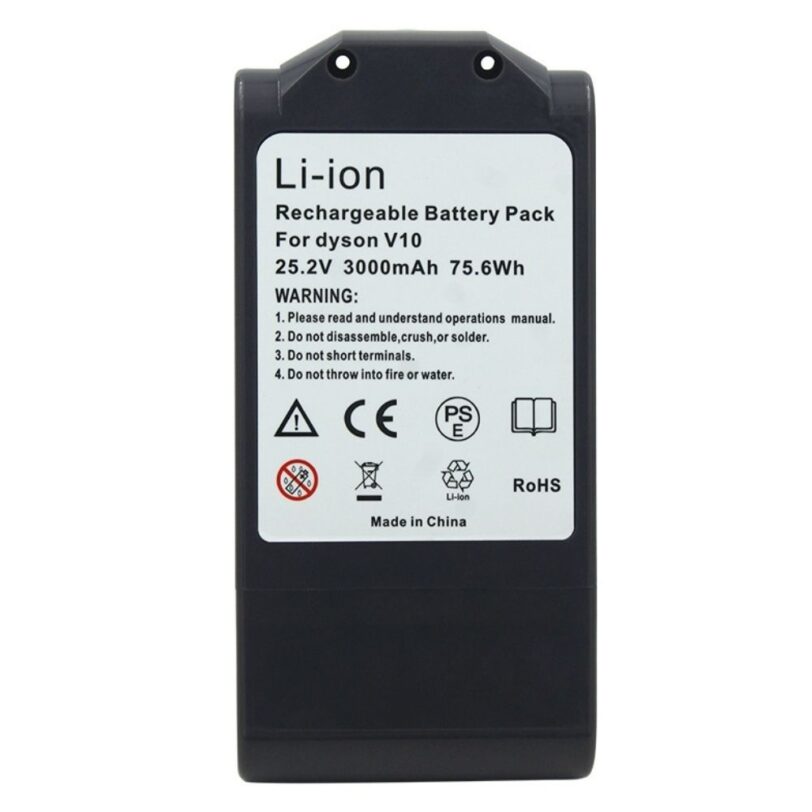 Replacement Battery for Dyson V10 3000 07