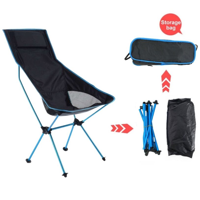Aluminum Camping Chair High ACCH LB 7