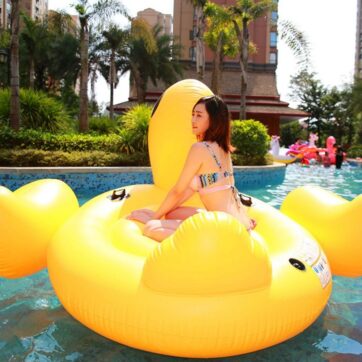 Intex ID59286 Inflatable Mega Yellow Duck Island 10