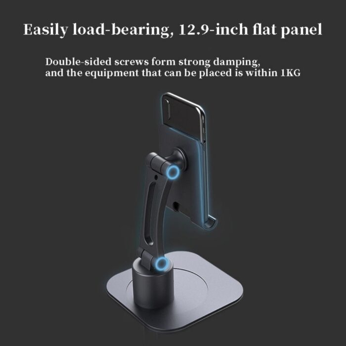 S3 BK Smart Phones Tablets stand with Auto AI Face Tracking 11