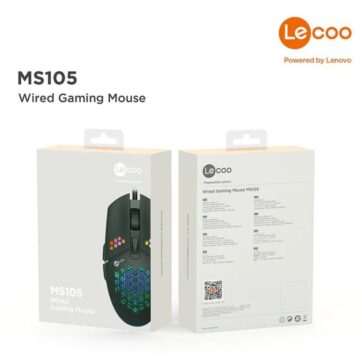 Lecoo by Lenovo MS105 USB Wired Gaming Mouse 2