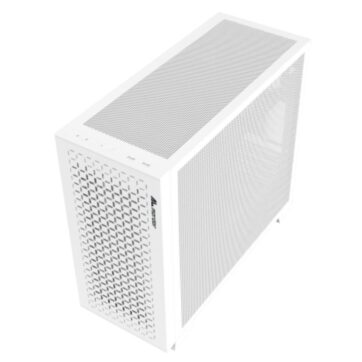 AL Mordor Mid Tower Computer Case Sparkle 170M Lite MATX White ventilation 1