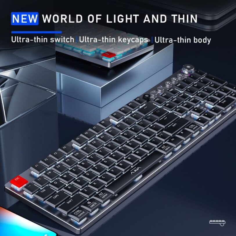 AULA F2090 3 in 1 Mechanical Keyboard light 2