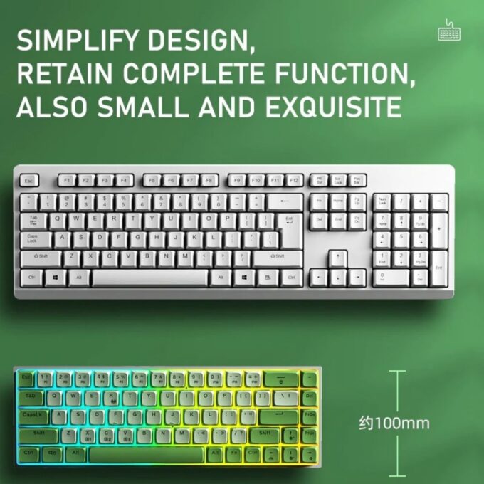 AULA F3068 2 in 1 Mechanical TKL Keyboard simple 1