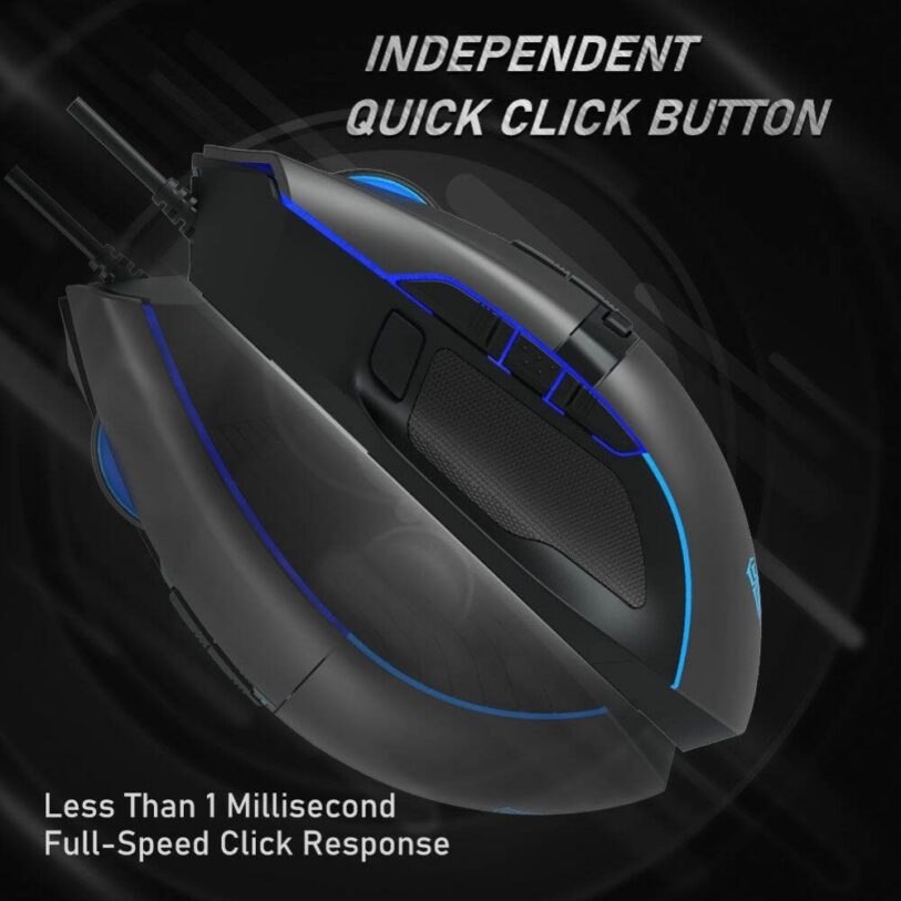 AULA F808 Wired Gaming Mouse quick click 2
