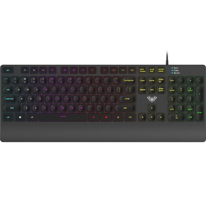 AULA T201 Wired Gaming Keyboard and Mouse combo full 1