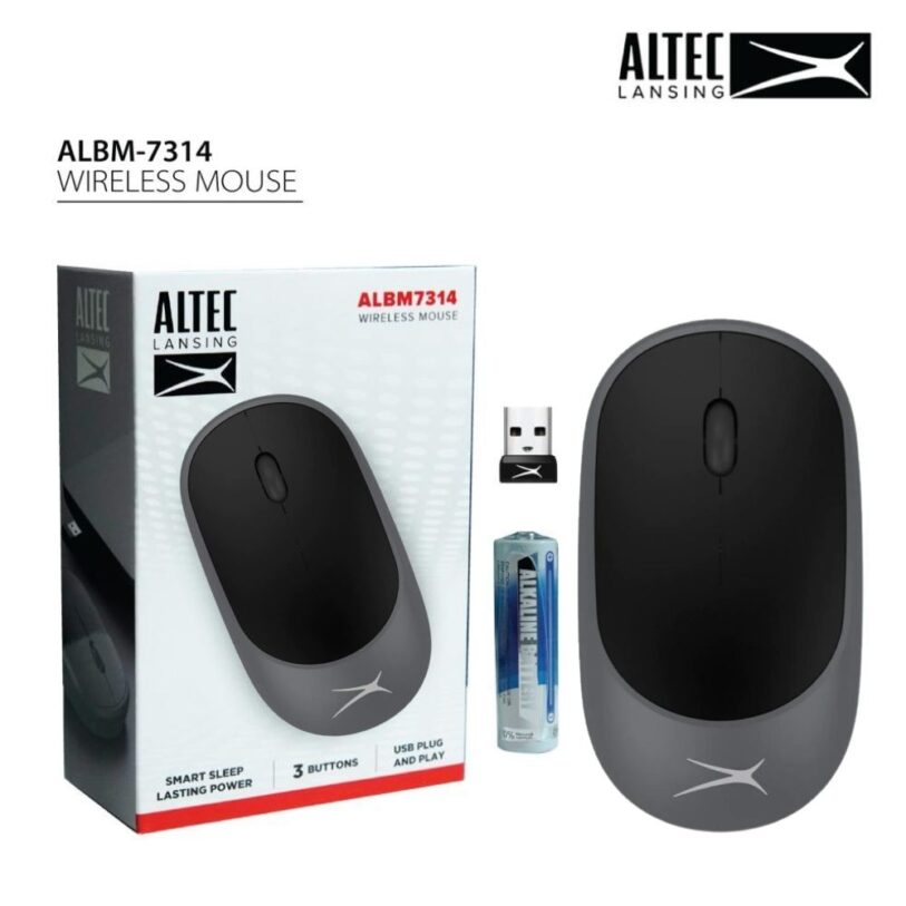 Altec Lansing ALBM7314 Wireless Mouse 7