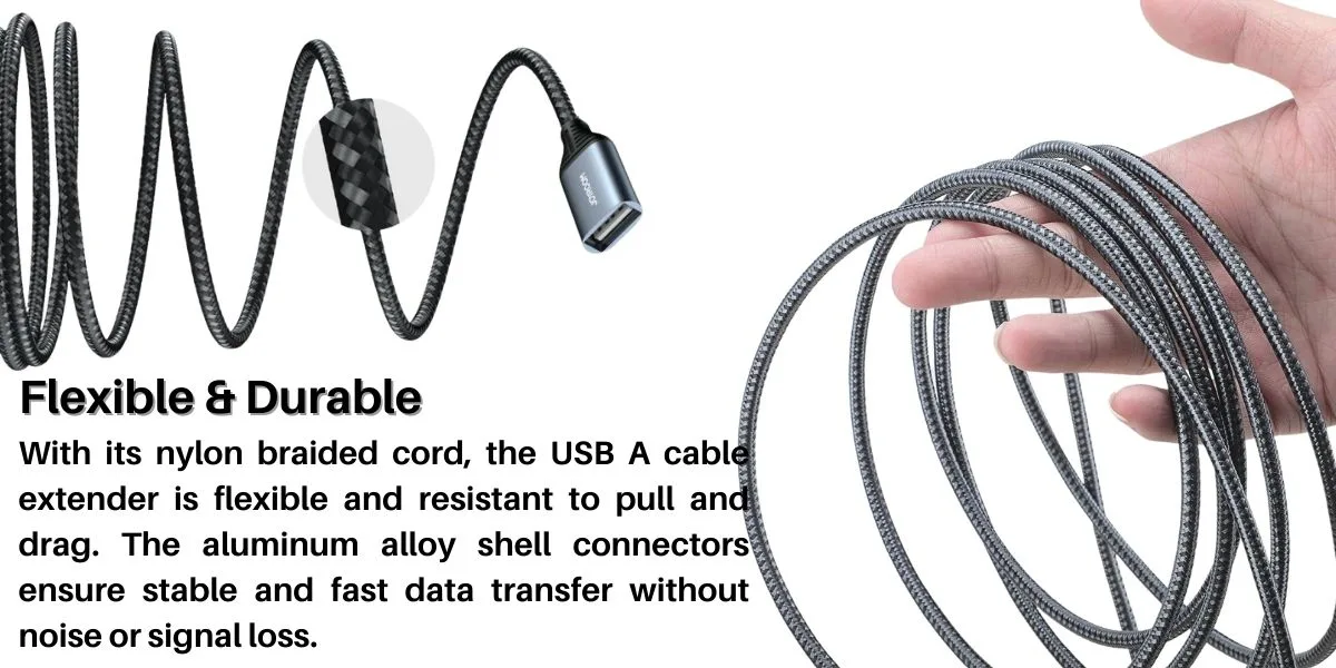 Joyroom S 2030N13 USB 2.0 Extension Cable 1