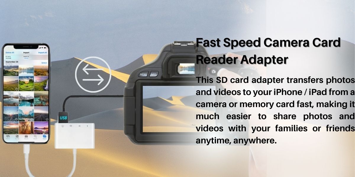 Joyroom S H142 USB OTG SD Card Reader for iPhoneiPad 1