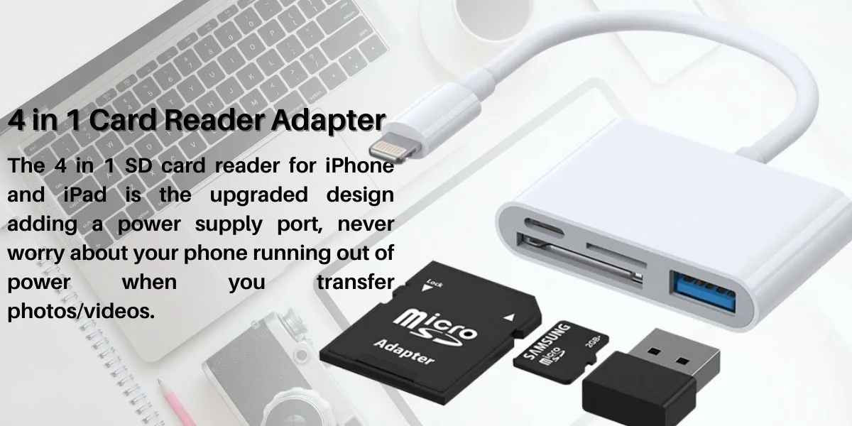 Joyroom S H142 USB OTG SD Card Reader for iPhoneiPad