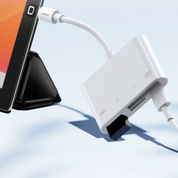 Joyroom S H142 USB OTG card reader for iphone charge 1 1