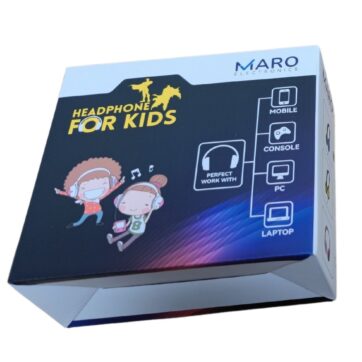 MARO Lightweight Headphone for Kids packaging