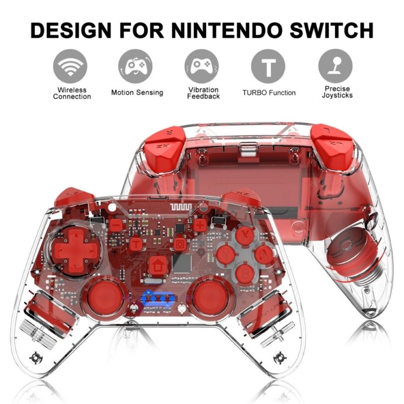 Wireless YS01 RD Controller Gamepad features 1