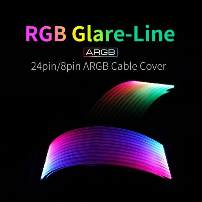 AL Mordor Glare line AL GLAES PSU Cable Set rgb 1
