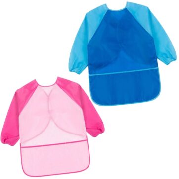 Long Sleeved Painting Smock for Kids PS PK M main 1