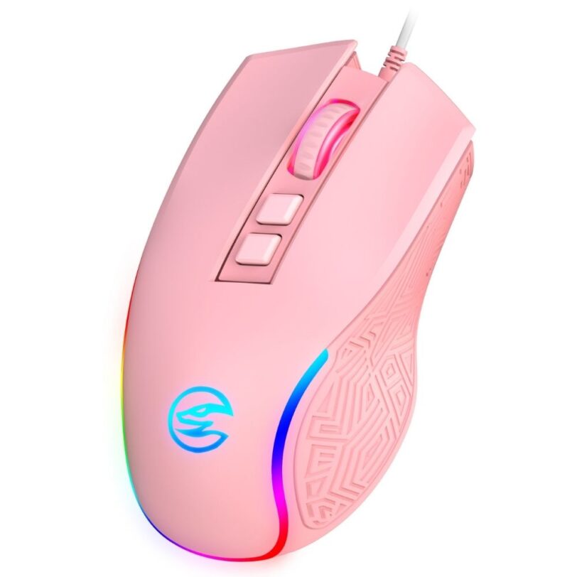 Snaketh GM109 Gaming Mouse pink 1