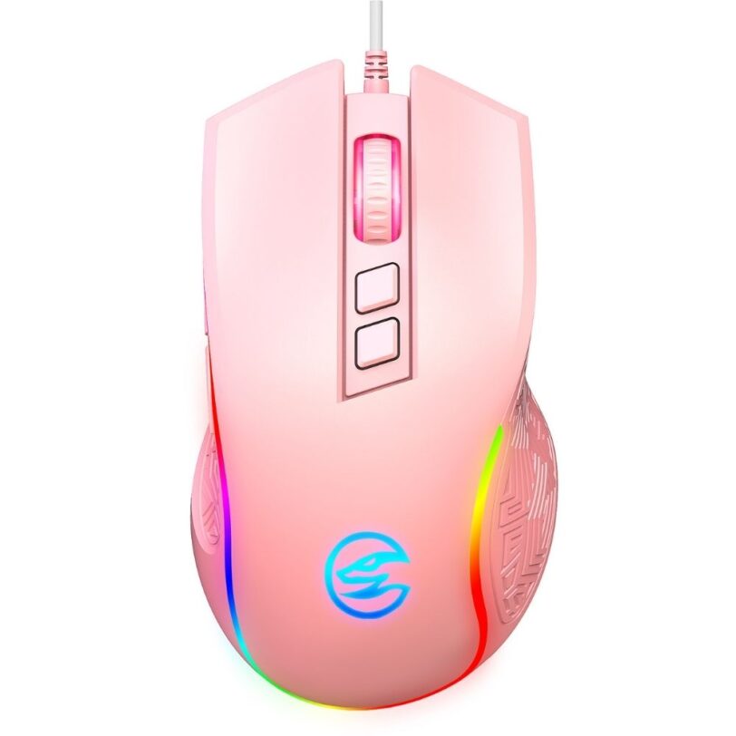 Snaketh GM109 Gaming Mouse pink