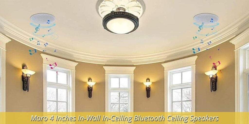 Maro 6.5 Inches In Wall In Ceiling Bluetooth Ceiling Speakers 1