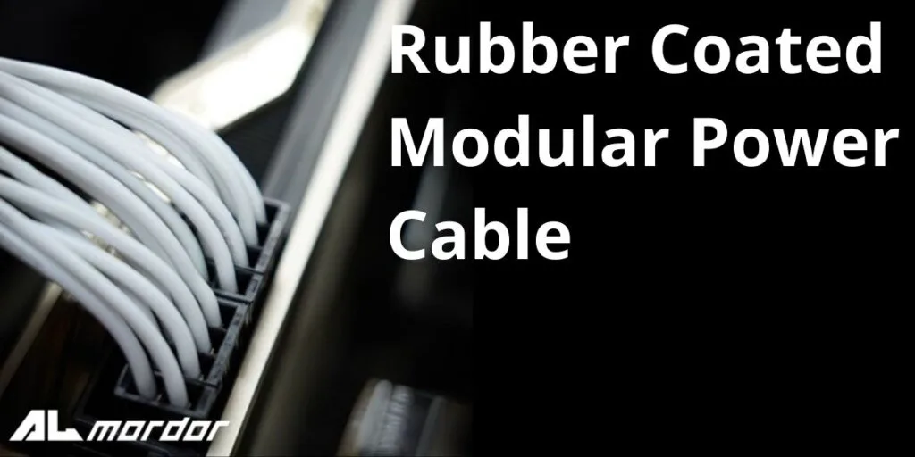 ALmordor Rubber Coated Extension Power Supply Cable Kit 1