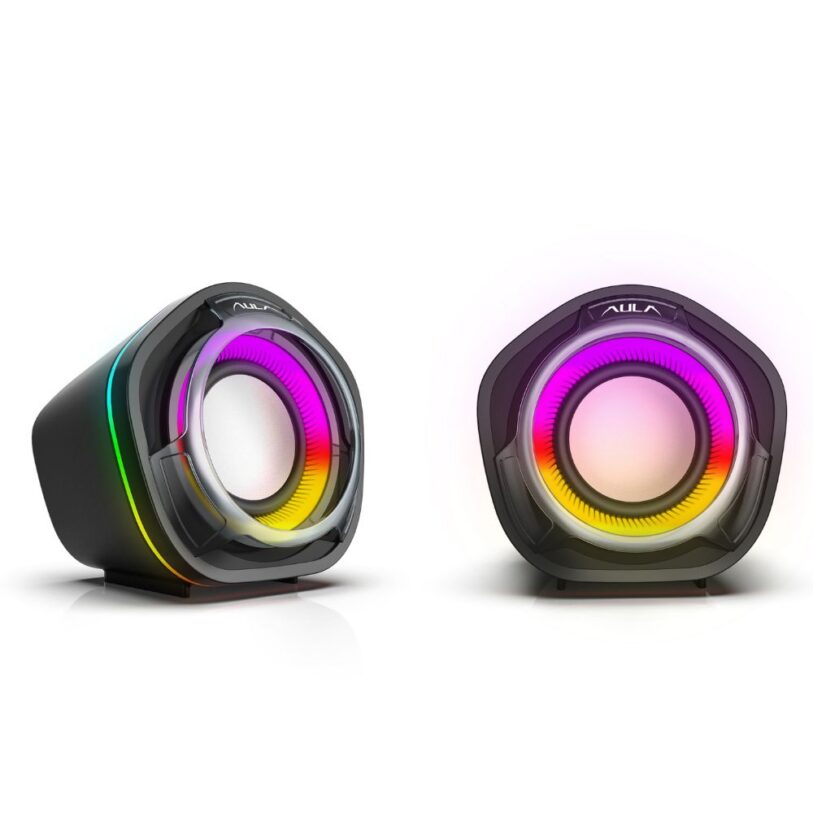 Aula N 107 Gaming RGB Desktop Speakers pair