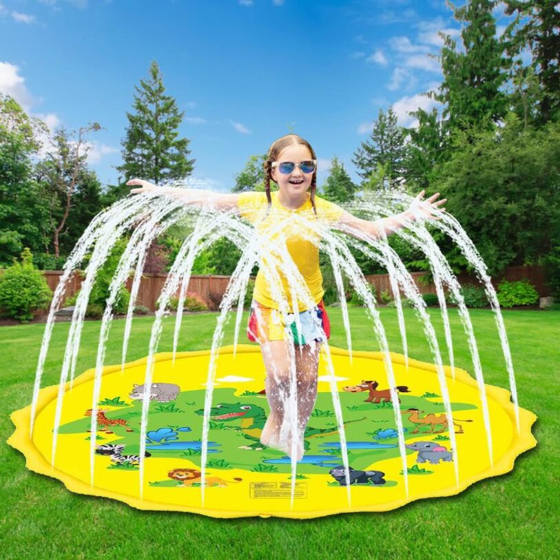 Splash Pad Sprinkler for Kids 2