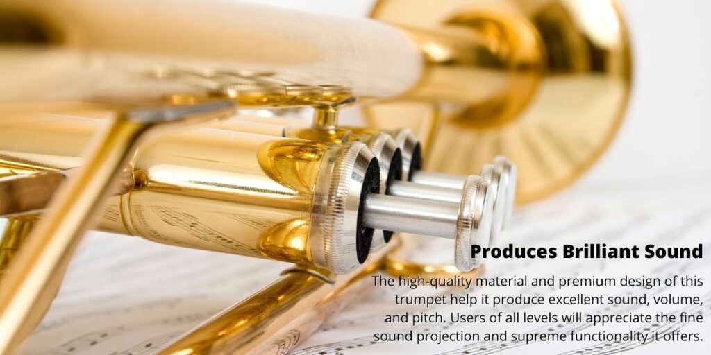 Harmonics HTR 335L Standard Bb Trumpet 3